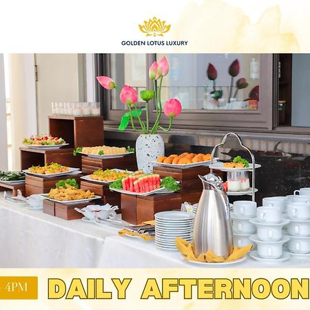 Golden Lotus Luxury Hotel Danang - Complimentary Daily Afternoon Tea Exterior photo