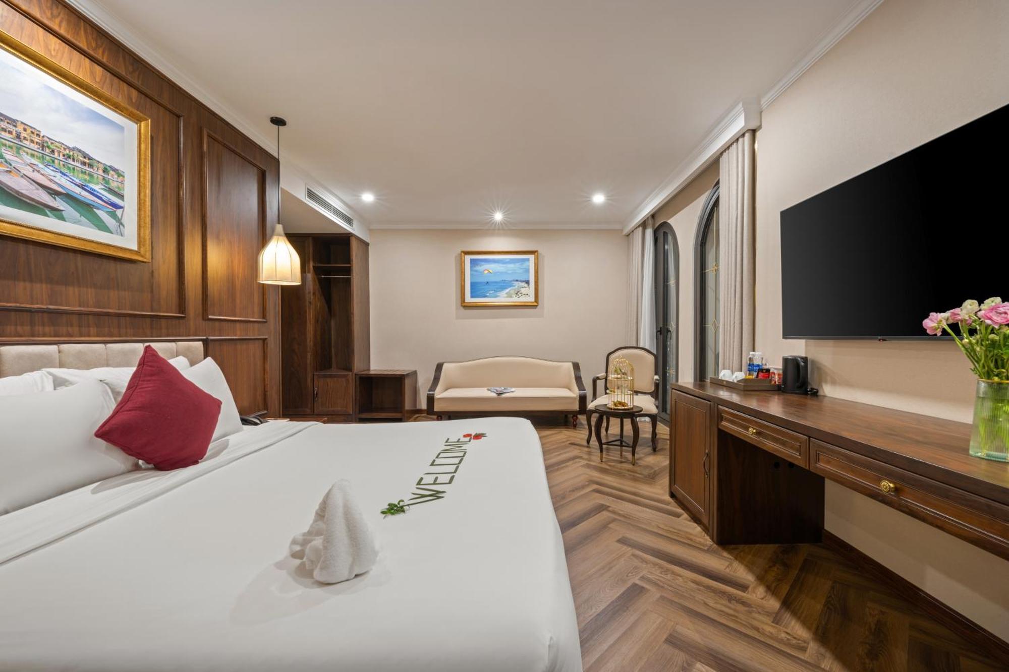 Golden Lotus Luxury Hotel Danang - Complimentary Daily Afternoon Tea Exterior photo