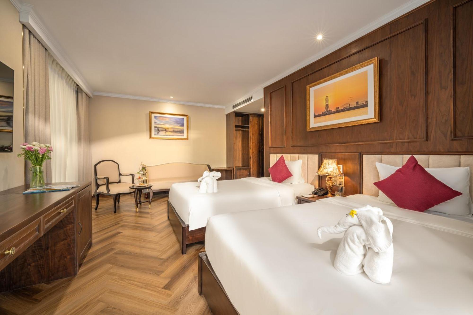 Golden Lotus Luxury Hotel Danang - Complimentary Daily Afternoon Tea Exterior photo
